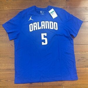 Nike Royal Blue Orlando #5 Basketball Tee